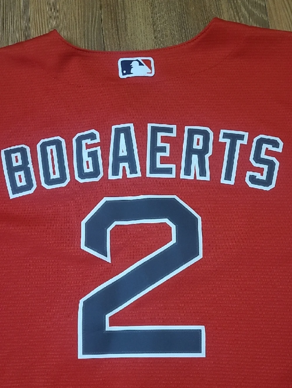 Nike Red Boston 'RED SOX' Button-Front Baseball Jersey - Picture 12 of 16